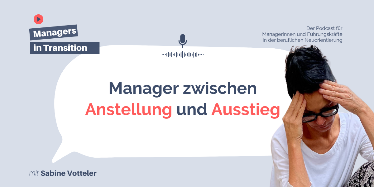 Ausstieg als Manager Ausstieg als Manager