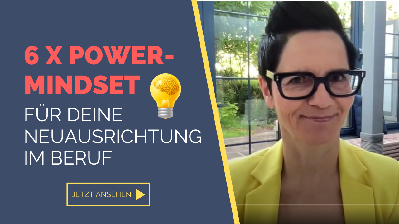 Mindset für Karriereänderung Sabine Votteler YouTube Video
