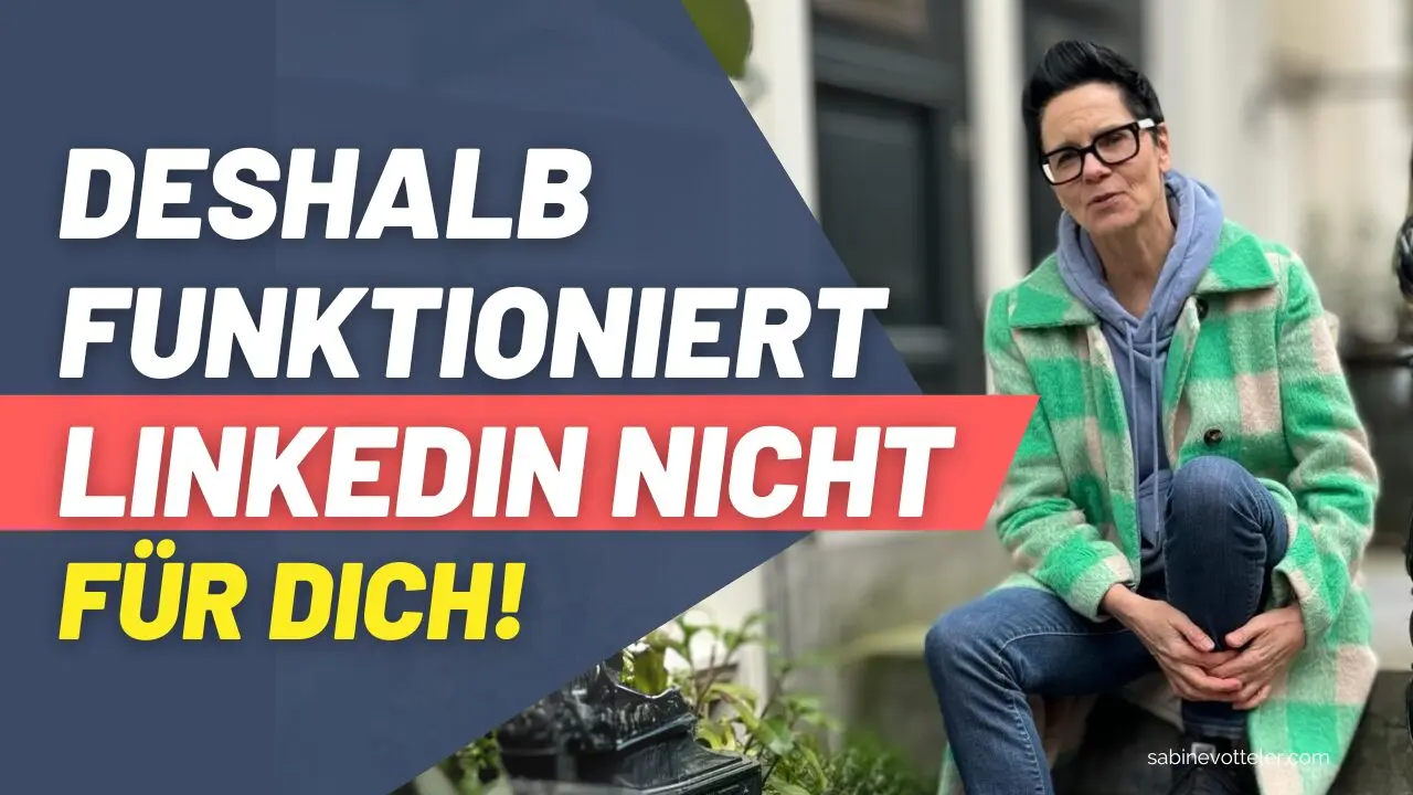 LinkedIn funktioniert nicht, Marketing-Strategie, Netzwerk aufbauen Video