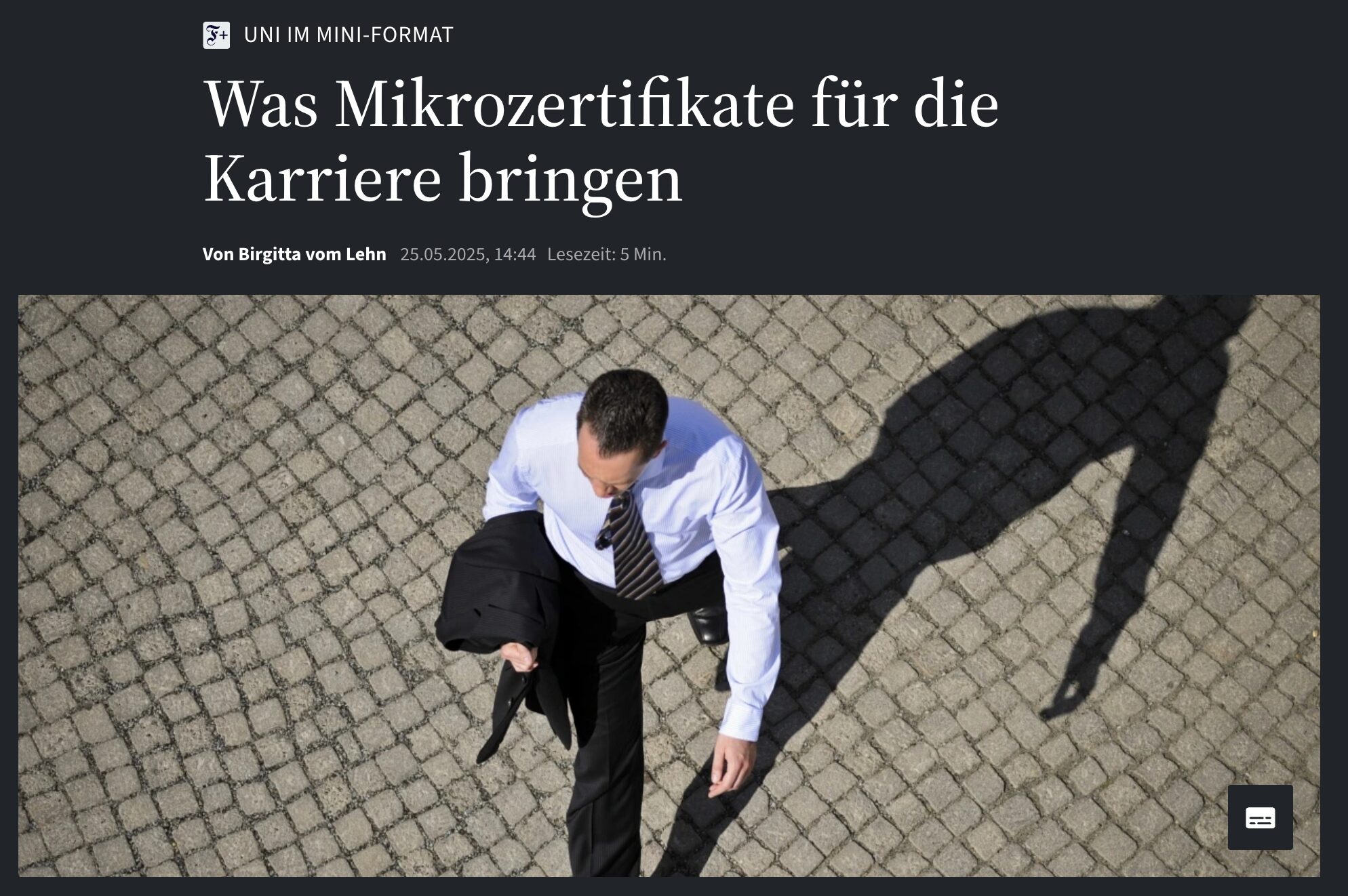 FAZ Mikrozertifikate Karriere 05-2025