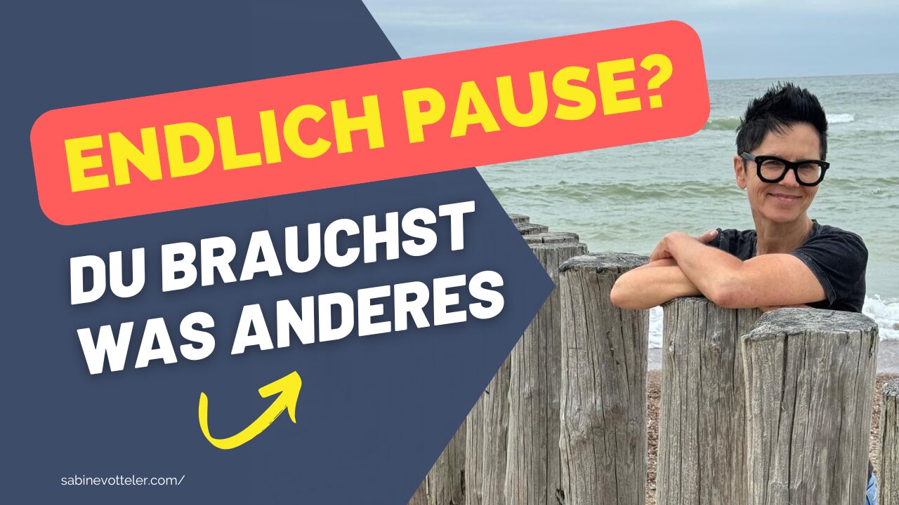 Erschöpft vom Job | Funktionierst du noch oder lebst du schon? Sabine Votteler YouTube