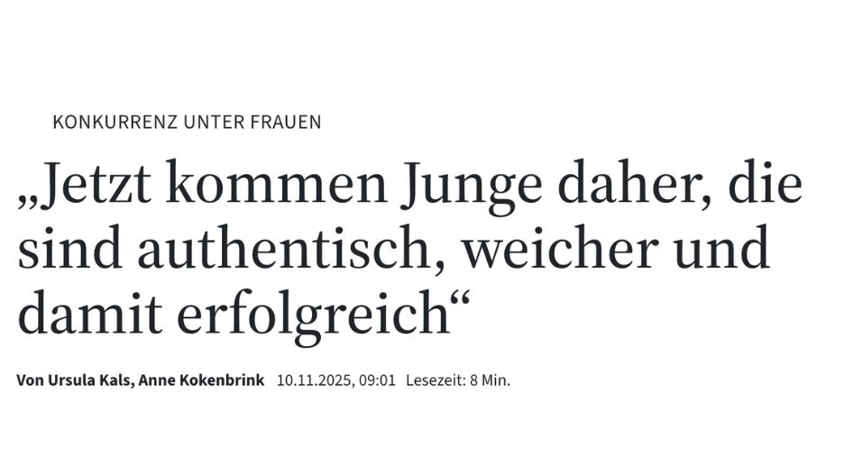 FAZ Konkurrenz unter Frauen