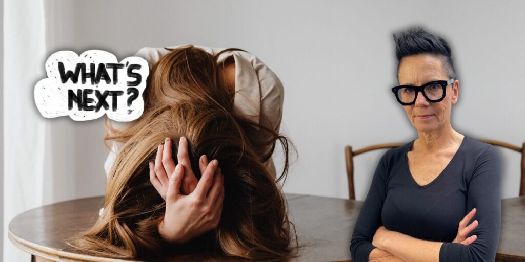 Führungskraft in einer beruflichen Krise in der Lebensmitte